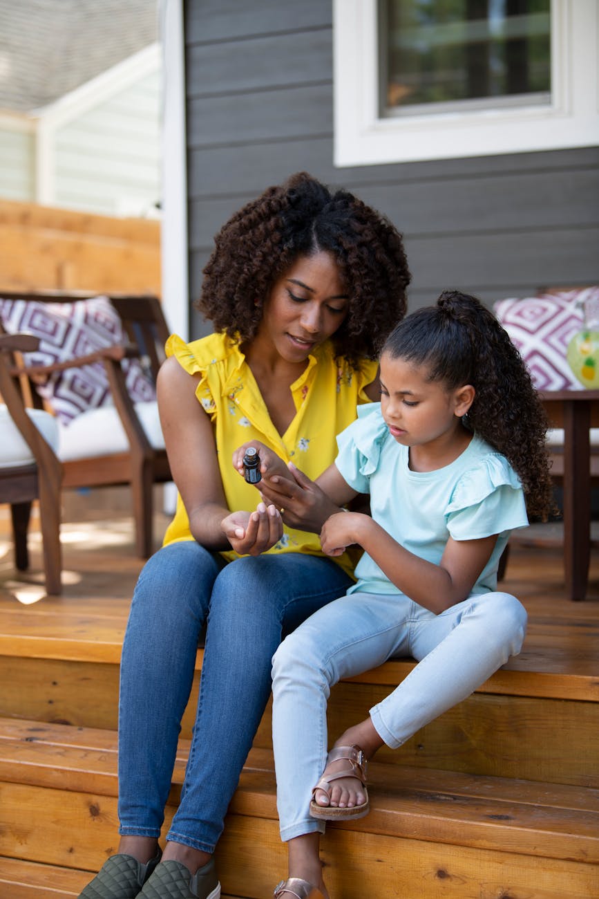 Child-safe essential oil diffuser for immune support