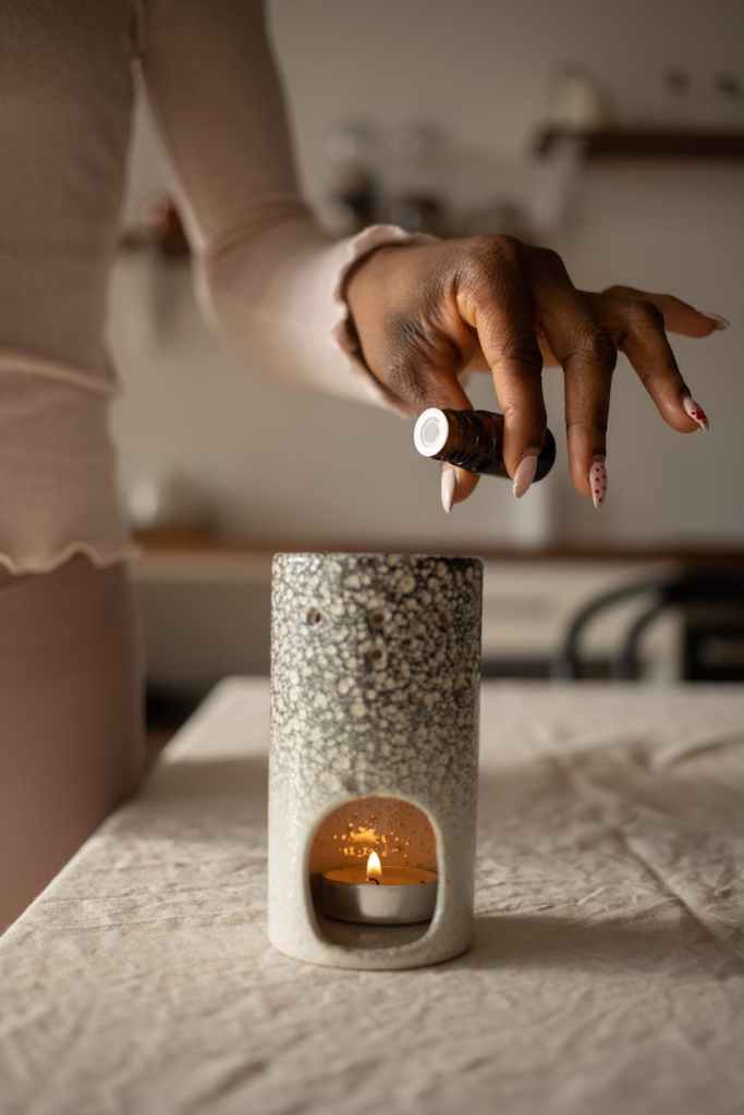 essential oil diffuser cozy home